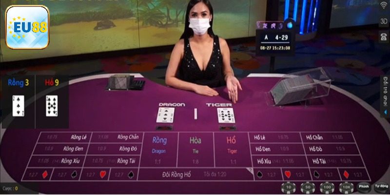 Điểm thu hút tại sảnh rồng hổ Eu88