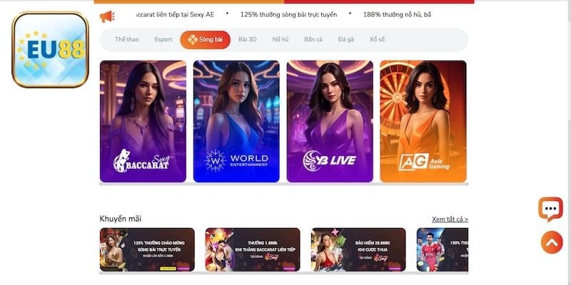 Giới thiệu nhà cái EU88