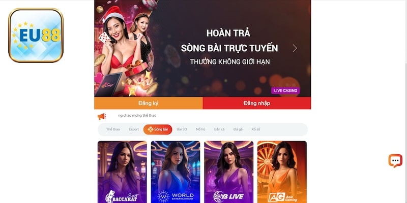 EU88 trang web thân thiện